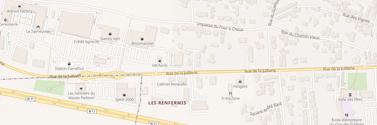Plan du 6 Les Balottes à Ferrières
