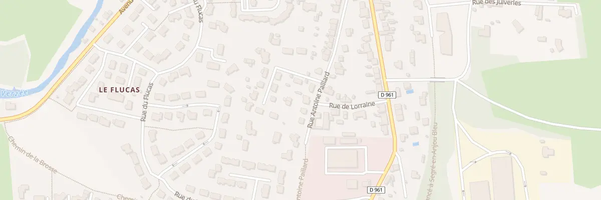 Plan du 32 Rue Antoine Paillard à Segré-en-Anjou Bleu