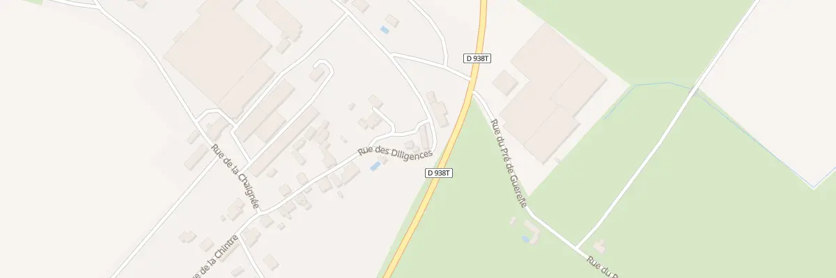 Plan du 13 Rue des diligences à Vix
