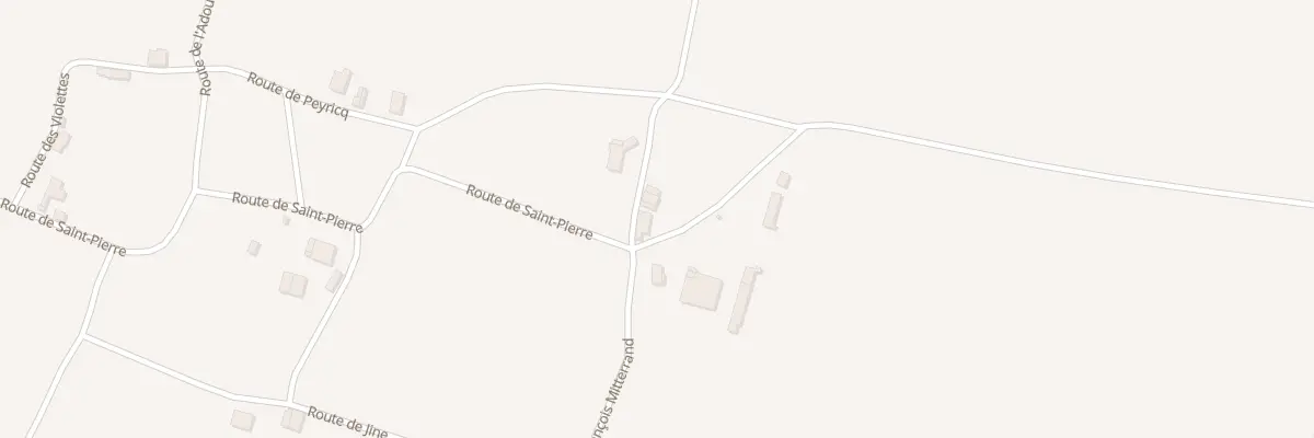 Plan du 480 Rte Francois Mitterand à Saint-Jean-de-Lier