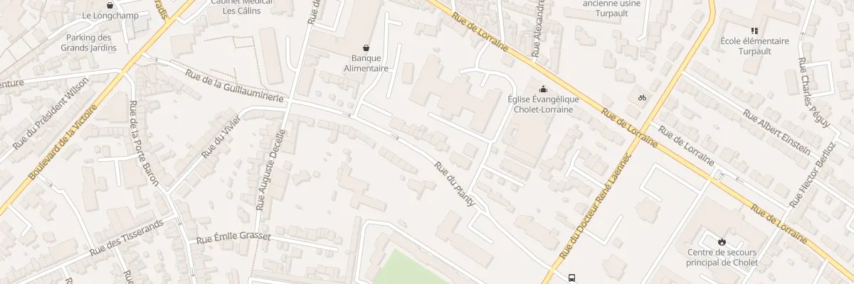Plan du 35 Rue du Planty à Cholet
