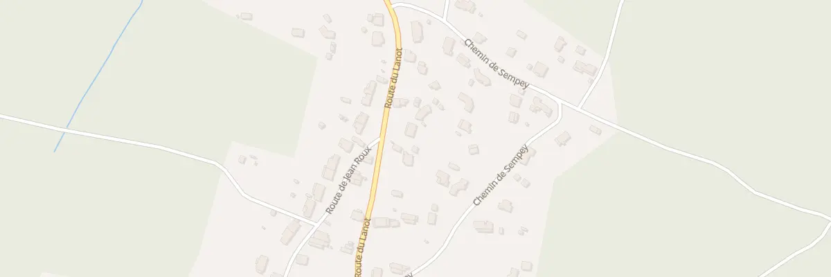 Plan du 6 Rte du Lanot à Salles
