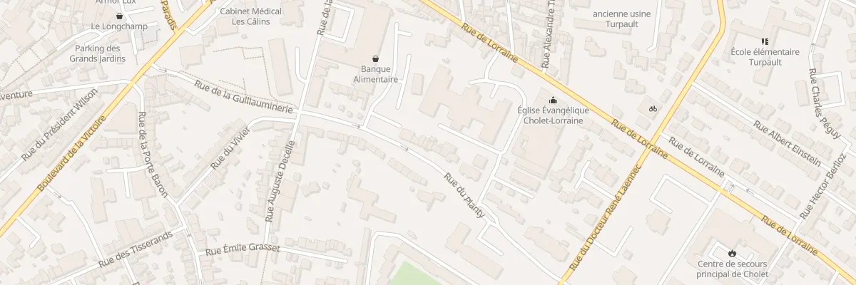 Plan du 31 Rue du Planty à Cholet