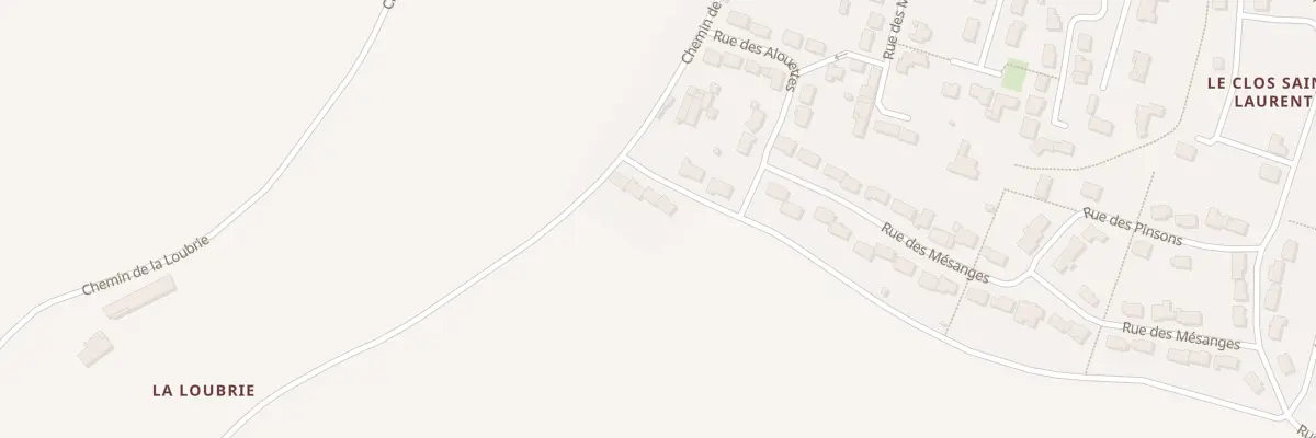 Plan du 8 Che du Moulin à Bouhet