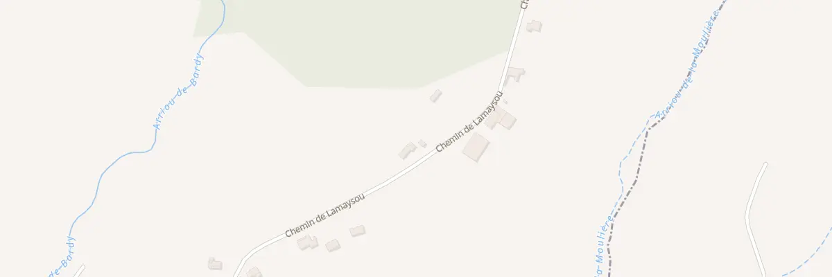 Plan du 641B Che de Lamaysou à Ramous