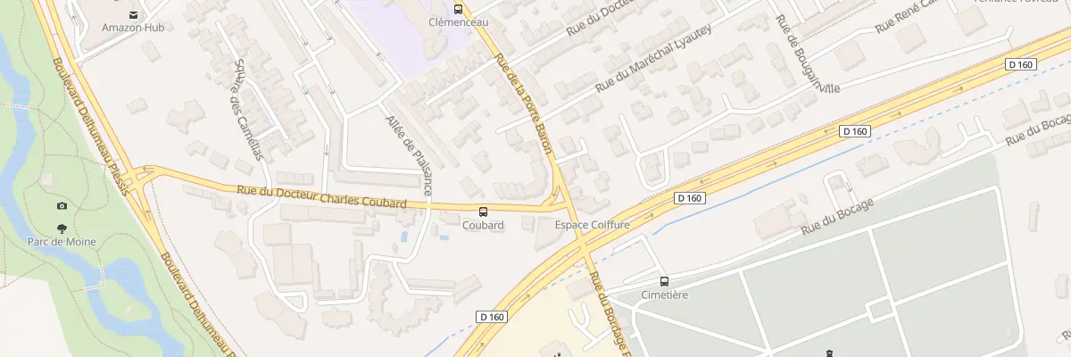 Plan du 148 Rue Porte Baron à Cholet