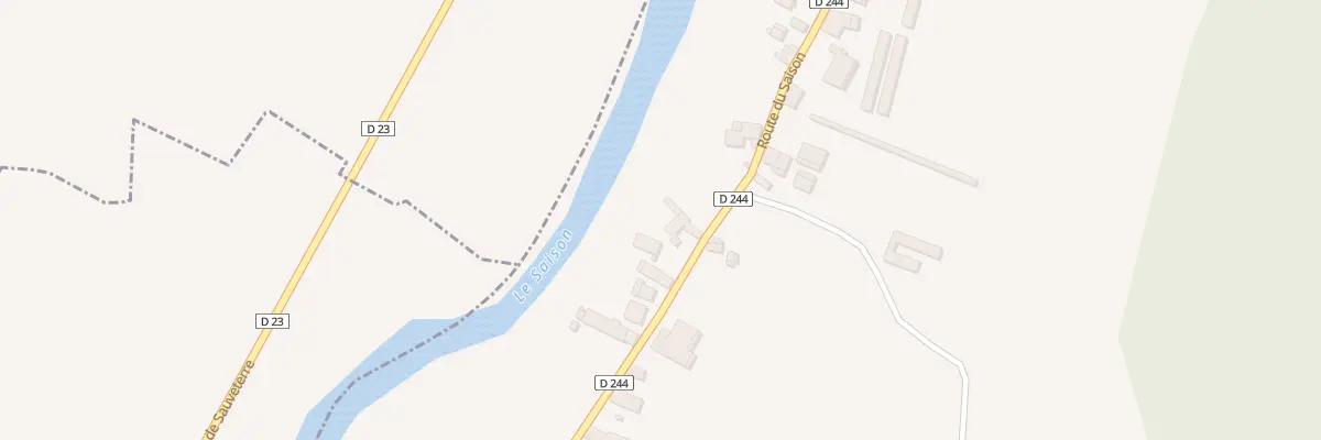 Plan du 20 Rte du Saison à Charre