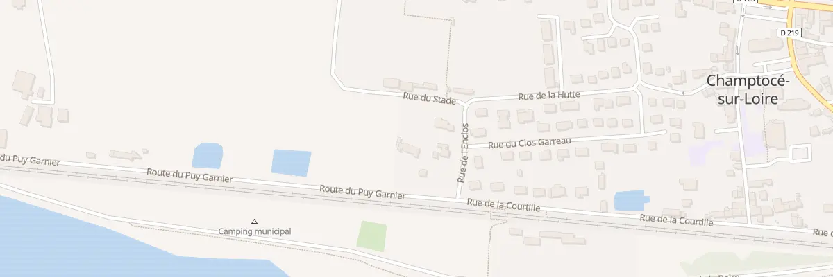 Plan du 5634 Rue de la Courtille à Champtocé-sur-Loire