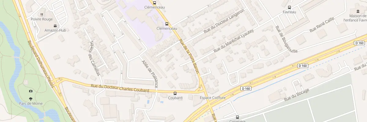 Plan du 138 Rue Porte Baron à Cholet