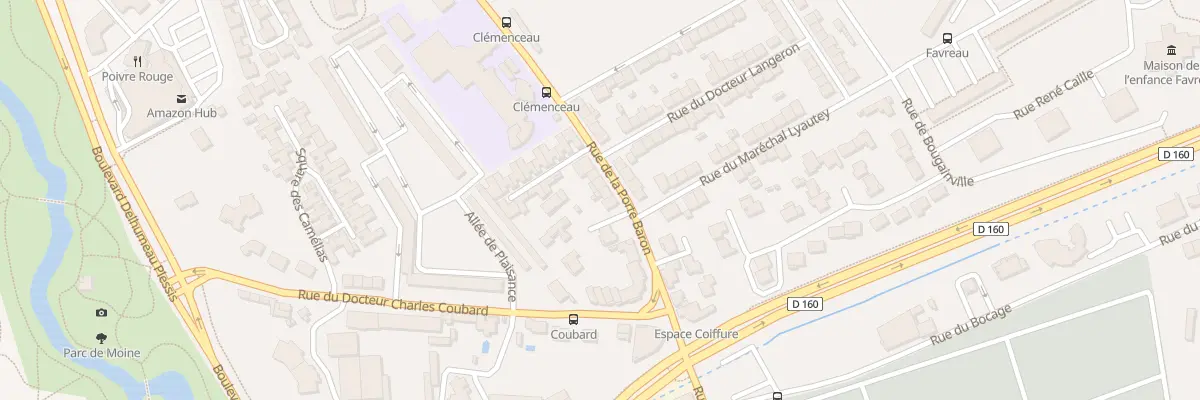 Plan du 136 Rue Porte Baron à Cholet