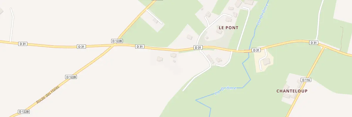 Plan du 411 Rte de Saint-Lô à Cormolain