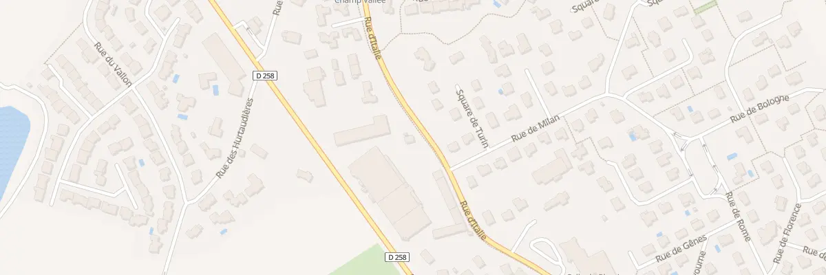 Plan du 74 Rue d’Italie à Cholet
