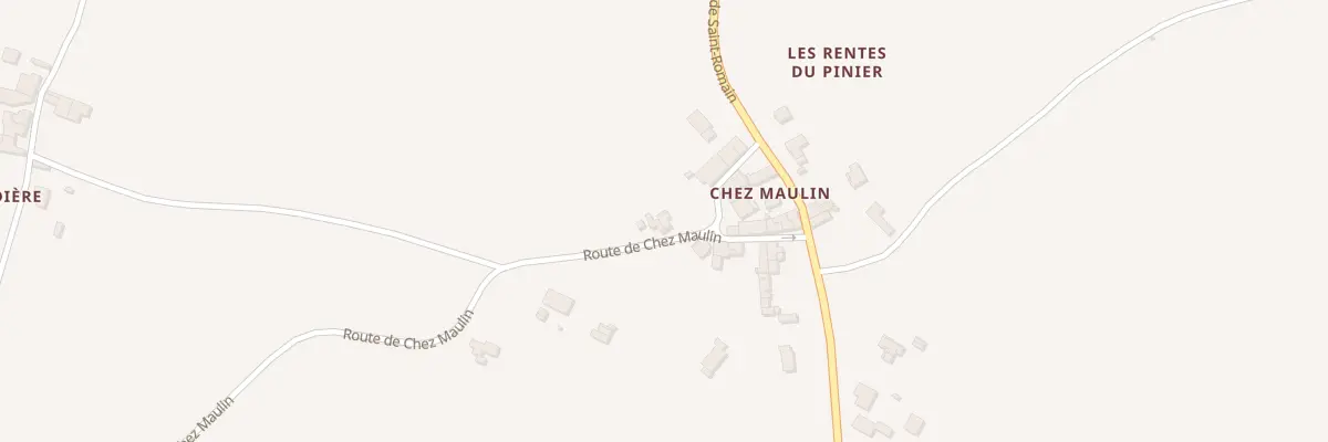 Plan du 83 Rte de Chez Maulin à Sablonceaux