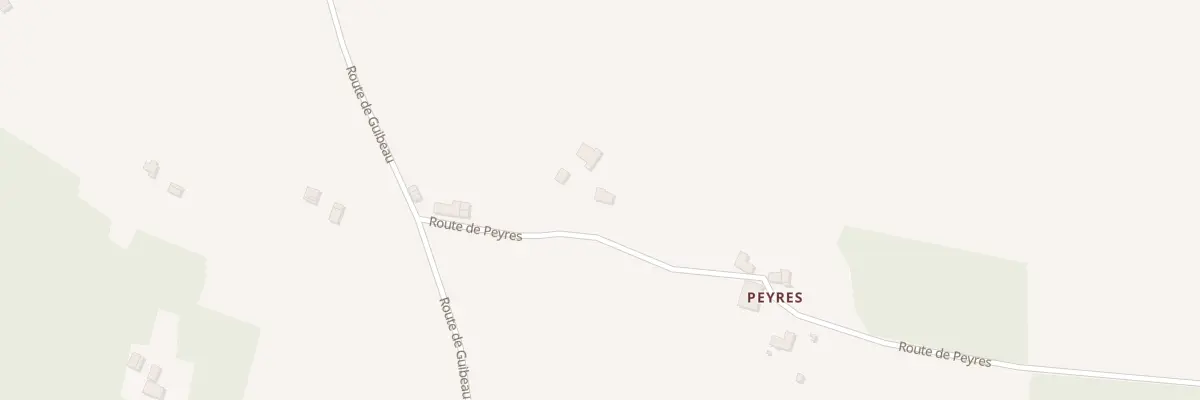 Plan du 3 Rte de Peyres à Saint-Germain-d’Esteuil