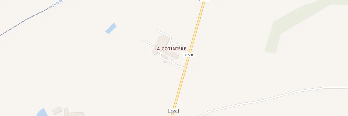 Plan du 1 La Cotiniere à Prée-d’Anjou