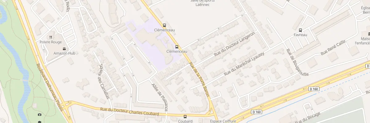Plan du 126A Rue Porte Baron à Cholet
