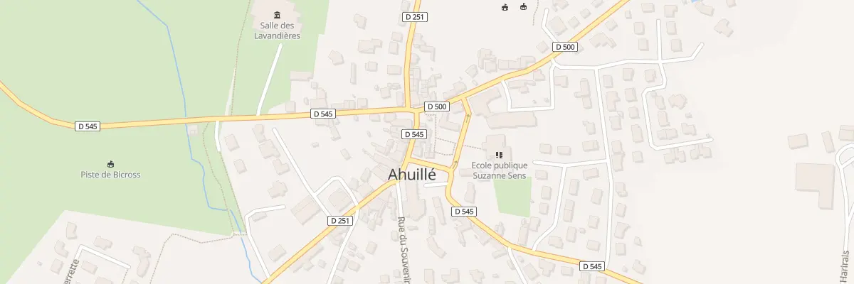 Plan du 5 Pl de l’Eglise à Ahuillé