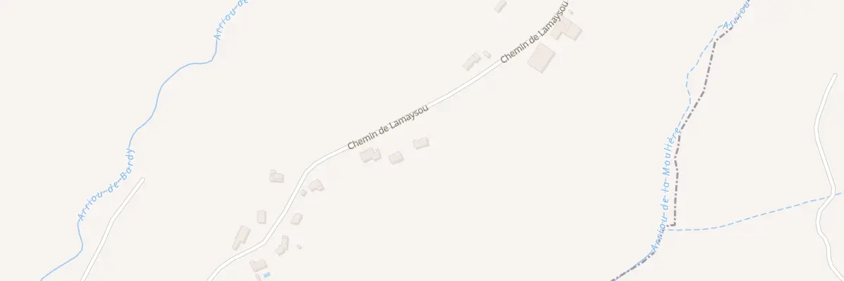 Plan du 540 Che de Lamaysou à Ramous