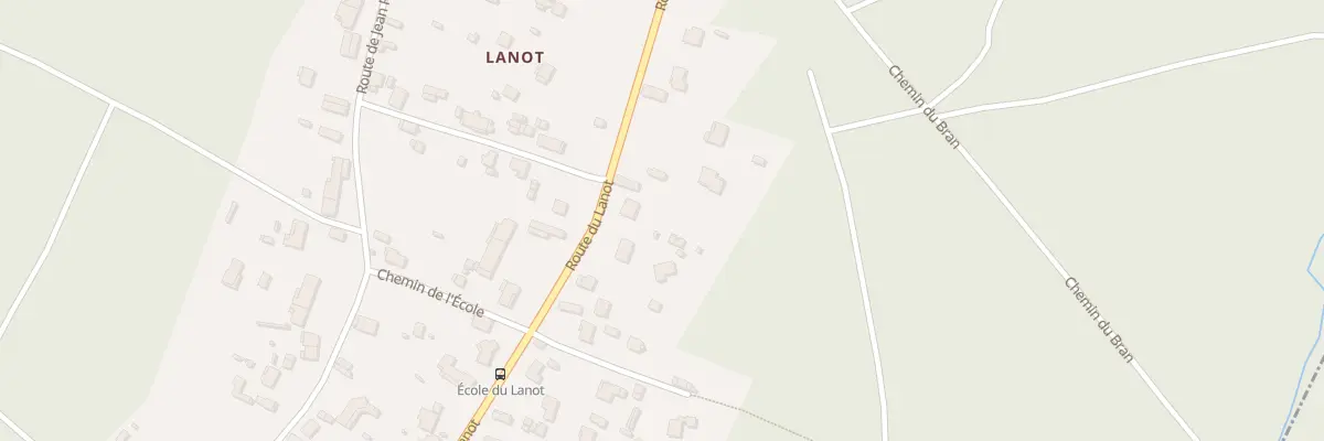 Plan du 30 Rte du Lanot à Salles