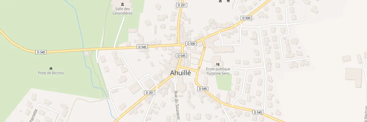 Plan du 4 Rue Centrale à Ahuillé