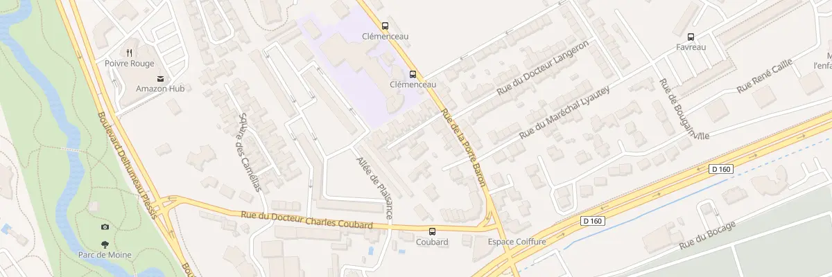 Plan du 126L Rue Porte Baron à Cholet