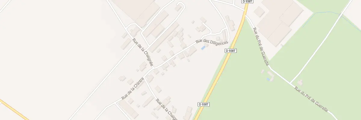 Plan du 8 Rue des diligences à Vix
