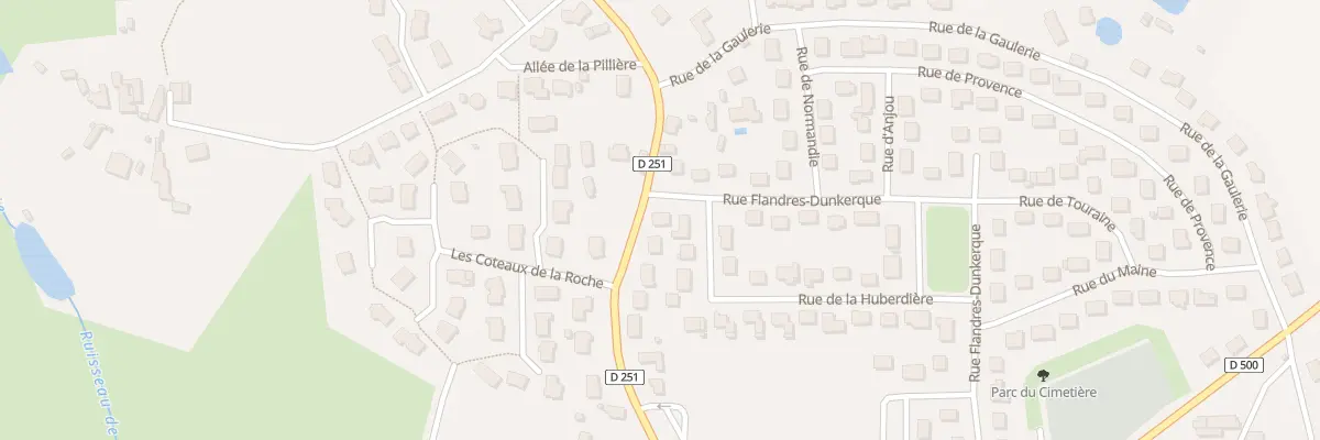 Plan du 39 Rue Flandres Dunkerque à Ahuillé