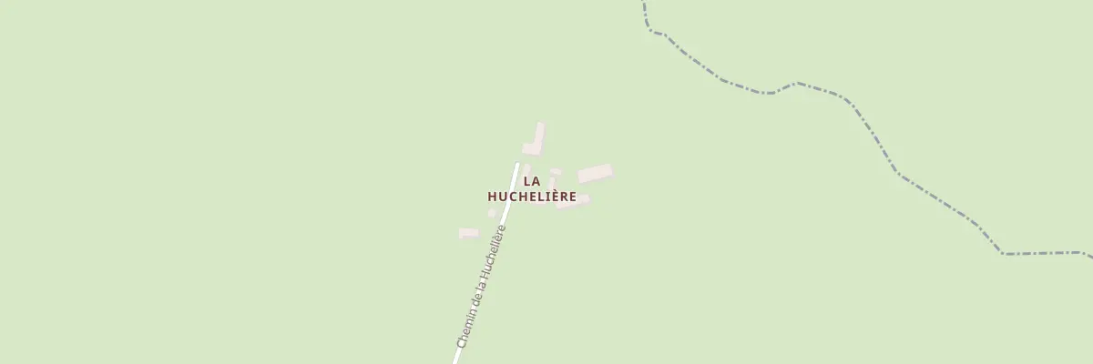Plan du 402 Che de la Huchelière à La Baconnière