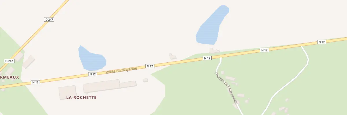 Plan du 3063 Rte de Mayenne à Laval
