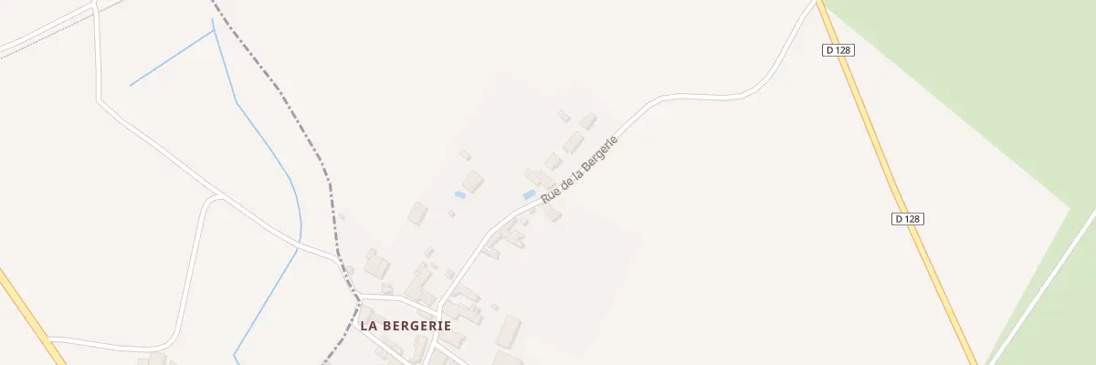 Plan du 16 Rue de la Bergerie à La Vallée