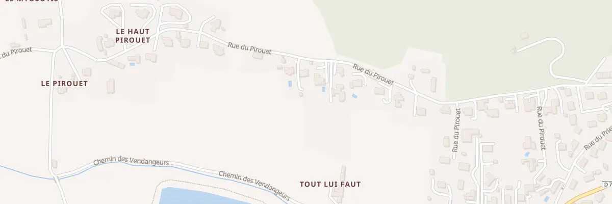 Plan du 27 Rue du Pirouet (Montjean) à Mauges-sur-Loire