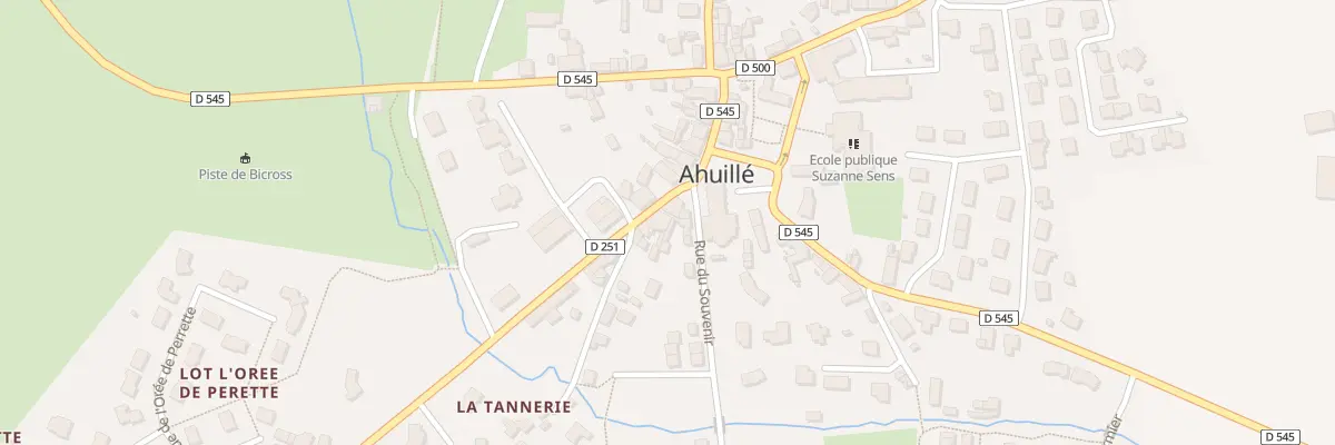 Plan du 5 Rue Jean Baptiste Robin à Ahuillé