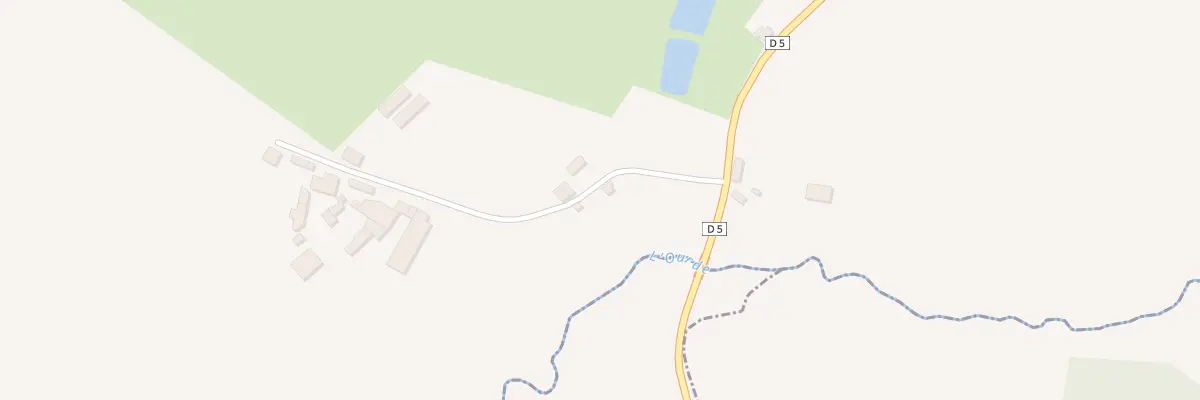 Plan du 5 Le Haut Launay à Désertines
