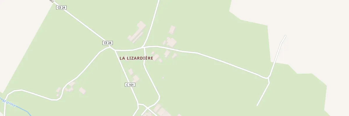 Plan du 5075 La Lizardière à Tallud-Sainte-Gemme