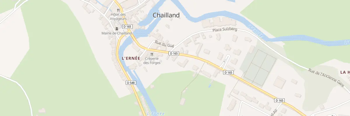 Plan du 14 Rue Saint Germain à Chailland