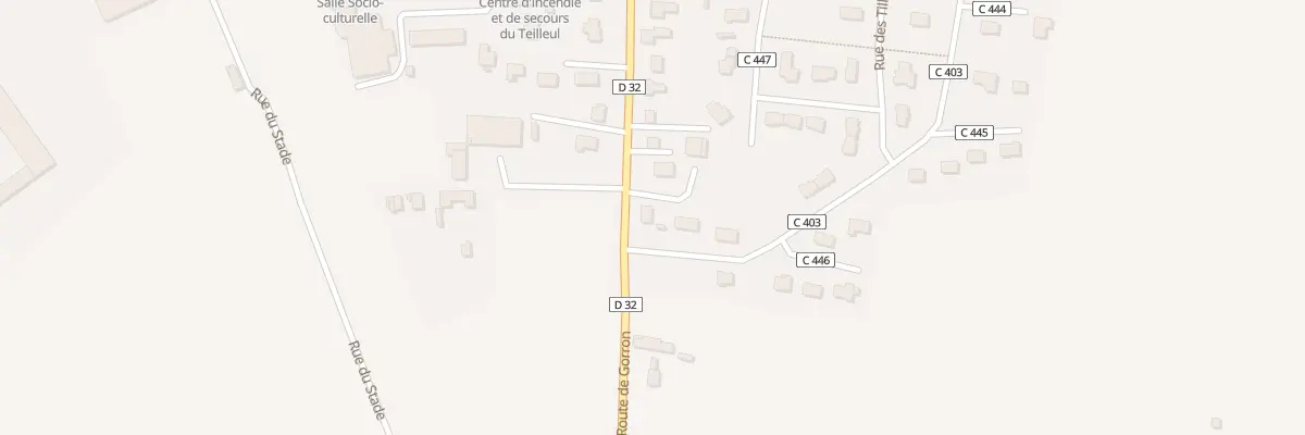 Plan du 67 Rue du Maine - Le Teilleul au Teilleul