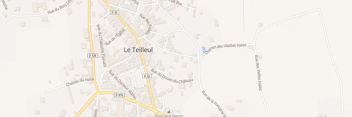 Plan du 18 Rue du Douet Vert Le Teilleul au Teilleul