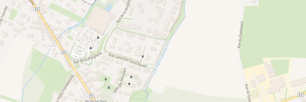 Plan du 4 Rue des Mineurs au Molay-Littry