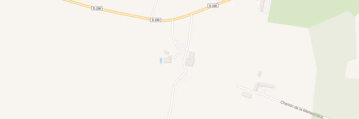 Plan du 881 Rte de Cherance à Chérancé