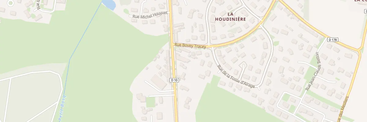 Plan du 45 Rue de Balleroy au Molay-Littry