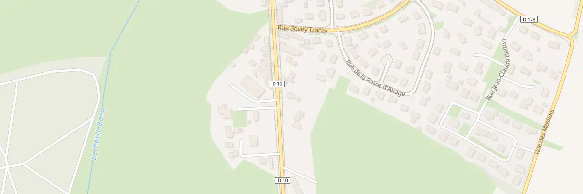 Plan du 49 Rue de Balleroy au Molay-Littry