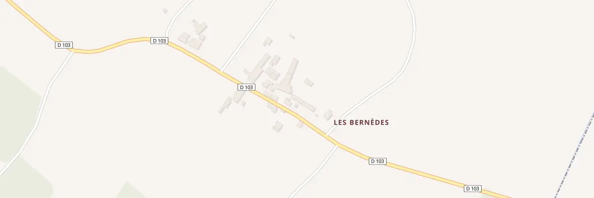 Plan du 21 Rte de Couqueques à Bégadan