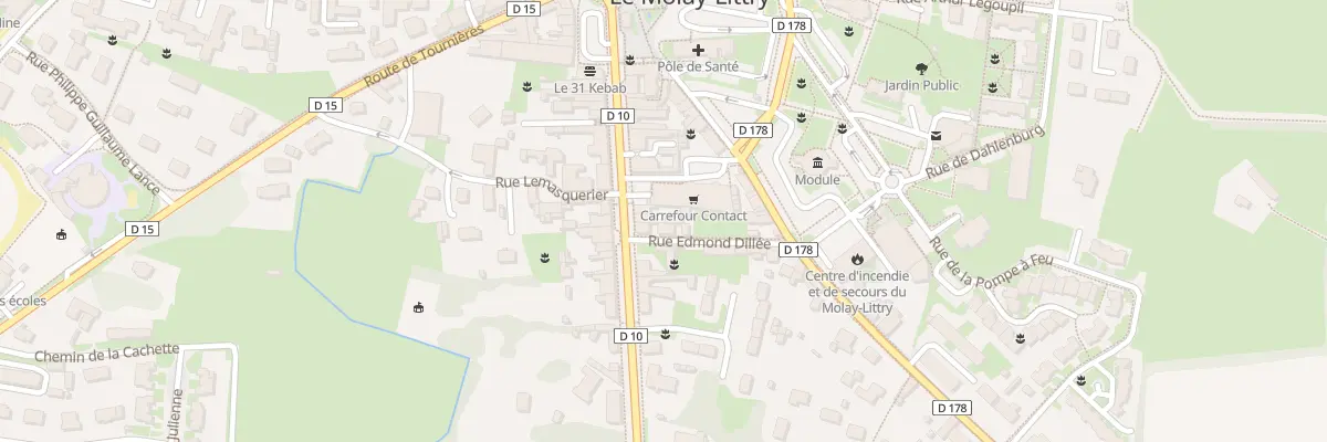 Plan du 19 Rue de Balleroy au Molay-Littry