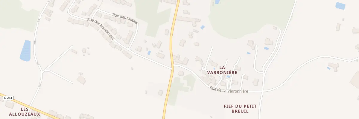 Plan du 1 Rue de la Varonniere à Tonnay-Charente