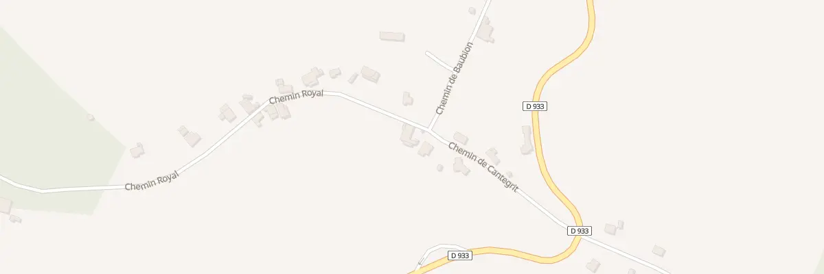 Plan du 5 Che Royal à Bérenx