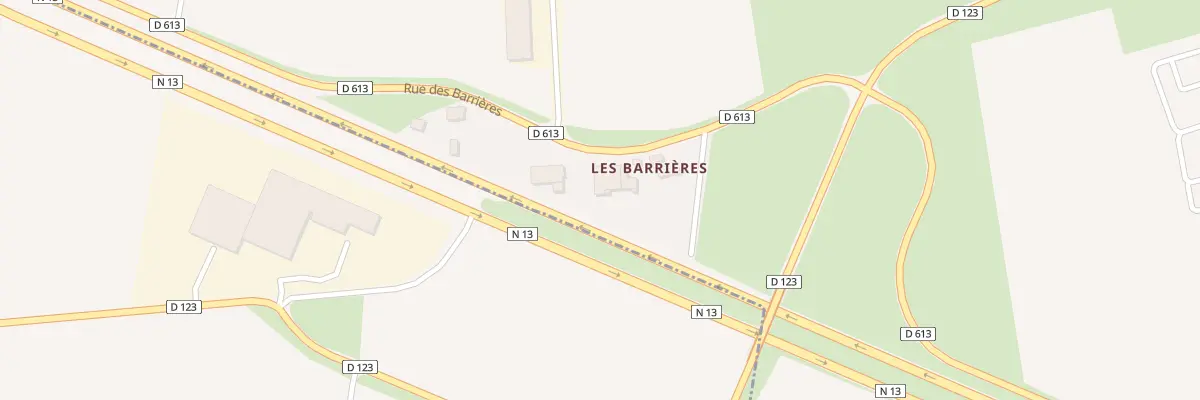 Plan du 5054 Rte Nationale 13 à Surrain