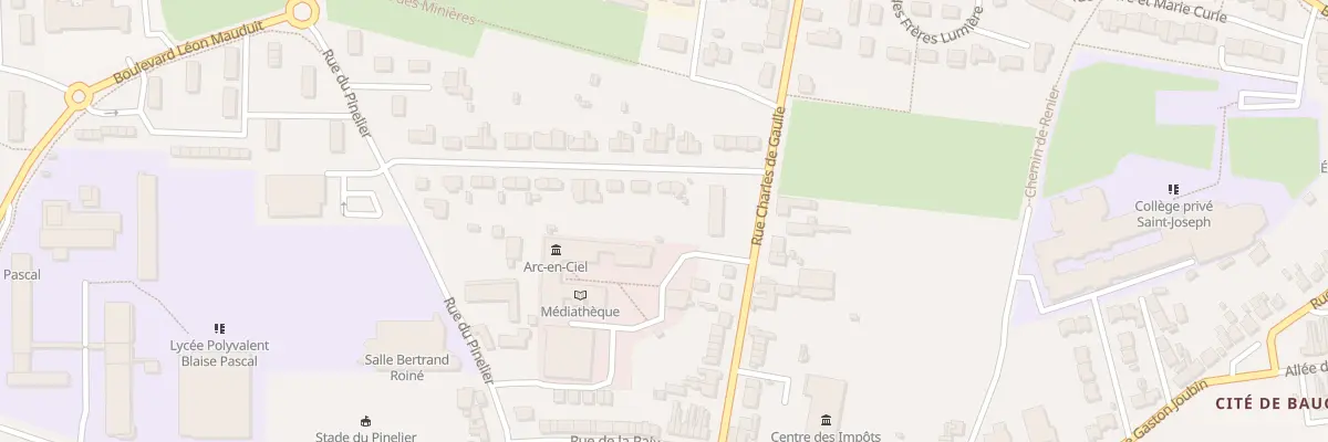 Plan du 5 Rue des Minières à Segré-en-Anjou Bleu