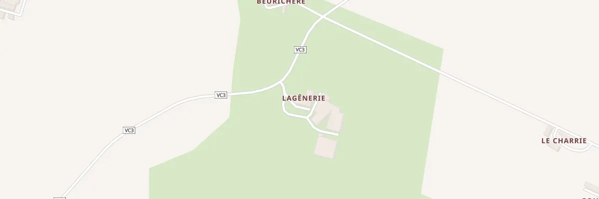 Plan du 1100 Rte de Bourg Philippe à Saint-Quentin-les-Anges