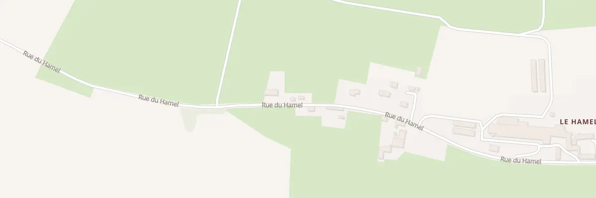 Plan du 574 Rue du Hamel à Surrain