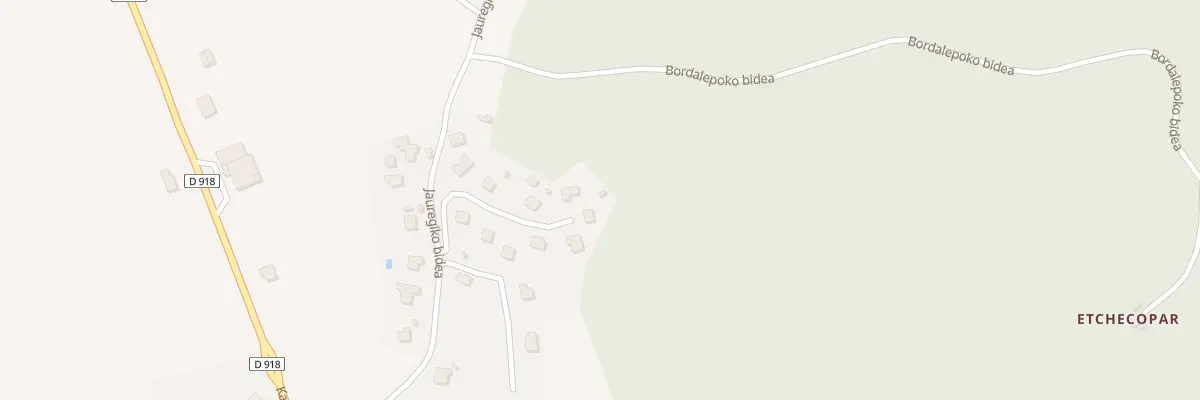 Plan du 5077 Borde de Jaureguy à Trois-Villes